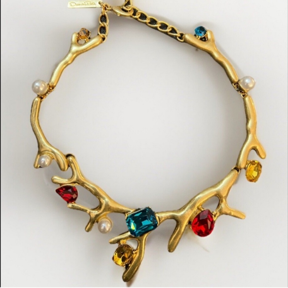 Oscar de la Renta Glit Necklace| Excellent condition | No flaws